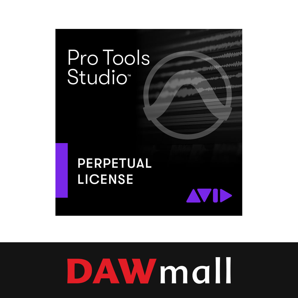 Avid Pro Tools Studio Perpetual Electronic Code - NEW (MDL:00017932) 아비드 프로툴 스튜디오 영구 라이선스 (+피규어 키링 증정)