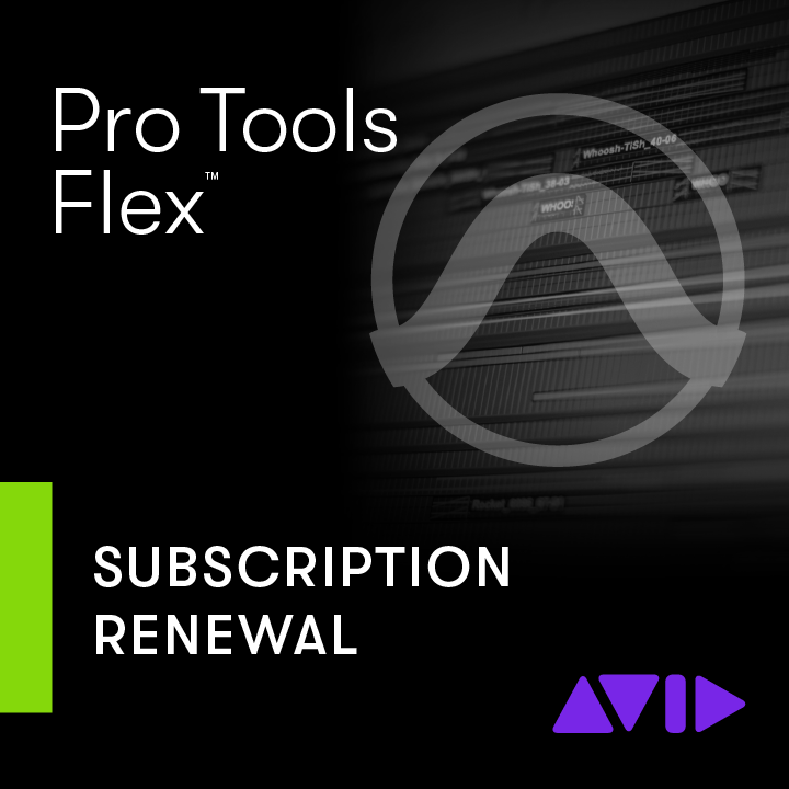 Avid Pro Tools Flex Annual Paid Annually Subscription - RENEWAL