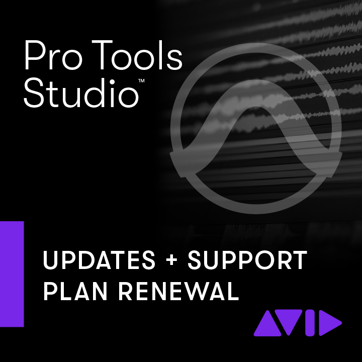 Avid Pro Tools Studio Perpetual Annual Updates + Support - RENEWAL