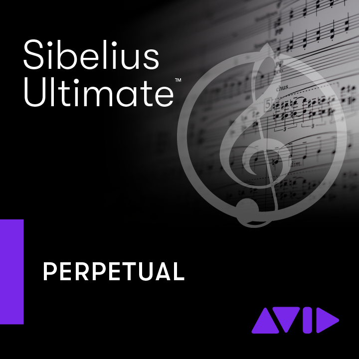 Avid Sibelius Ultimate Perpetual License NEW