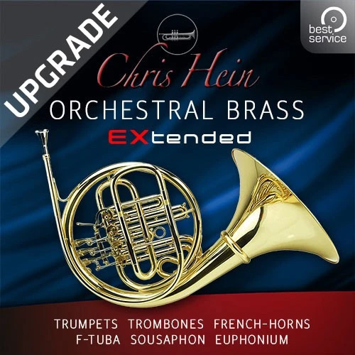 Best Service Chris Hein Orchestral Brass Extended Upgrade for registered CH Brass Compact (SKU:1133-153:4220)