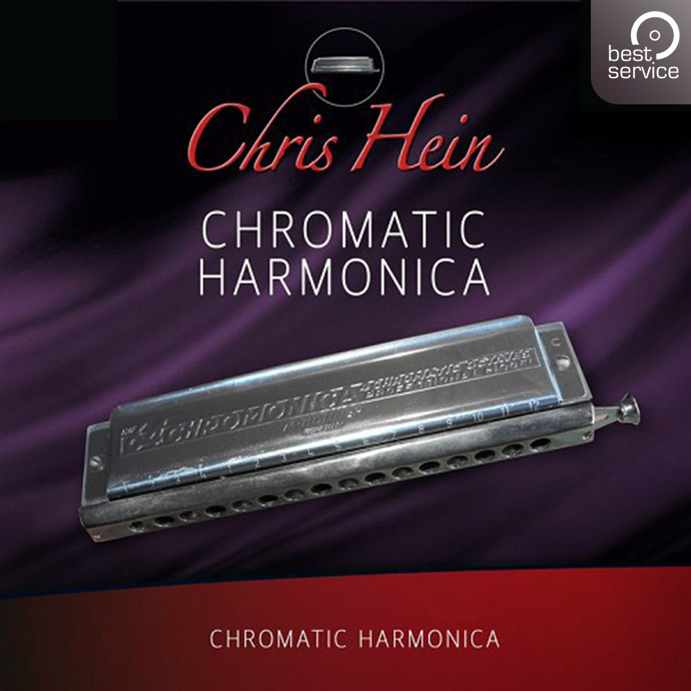 Best Service Chris Hein Chromatic Harmonica (SKU:1133-17:4220)