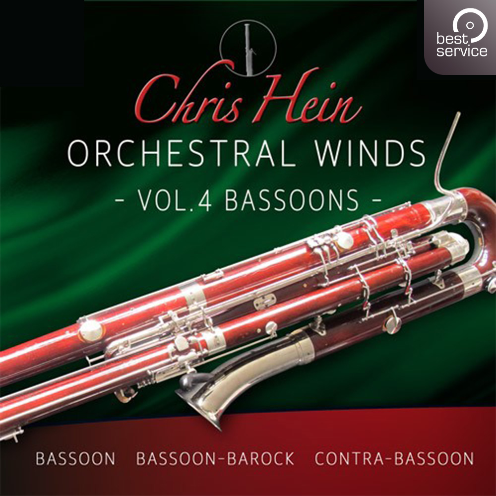 Best Service Chris Hein Winds Vol 4 - Bassoons (SKU:1133-16:4220)