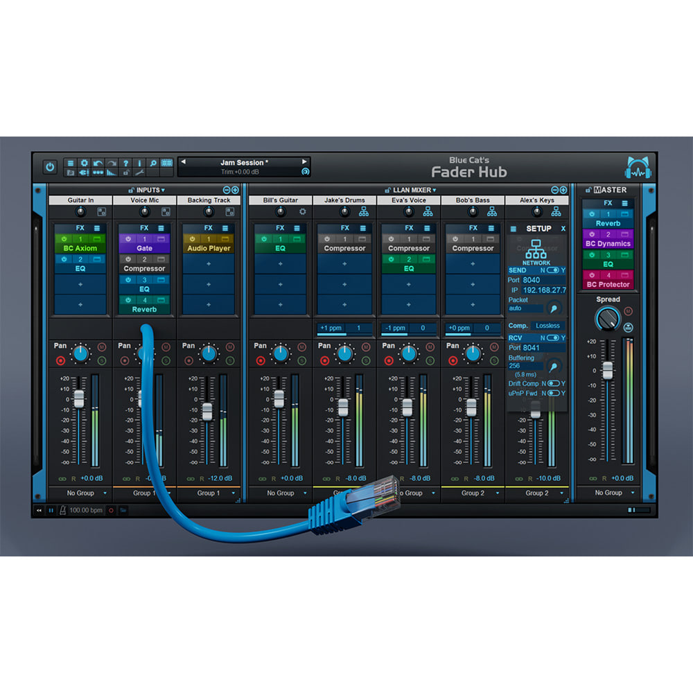 Blue Cat Audio Fader Hub (SKU:1433-2694:4900)