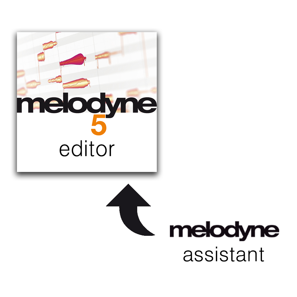 Celemony Melodyne 5 editor Upgrade from Melodyne assistant (SKU:1177-32:4220)