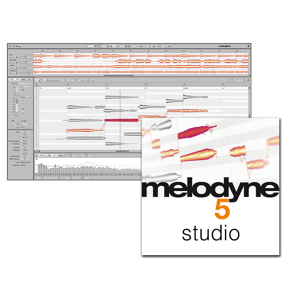 Celemony Melodyne 5 studio [Full Version] (SKU:1177-23:4220)