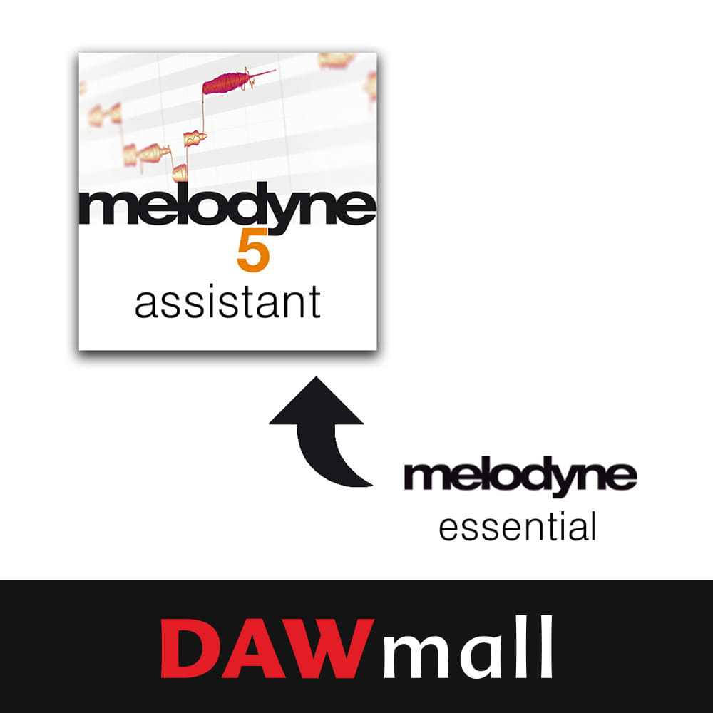 Celemony Melodyne 5 assistant Upgrade from Melodyne essential 세레모니 멜로다인 5 어시스턴트 업그레이드 from 멜로다인 에센셜 (SKU:1177-37:4220)