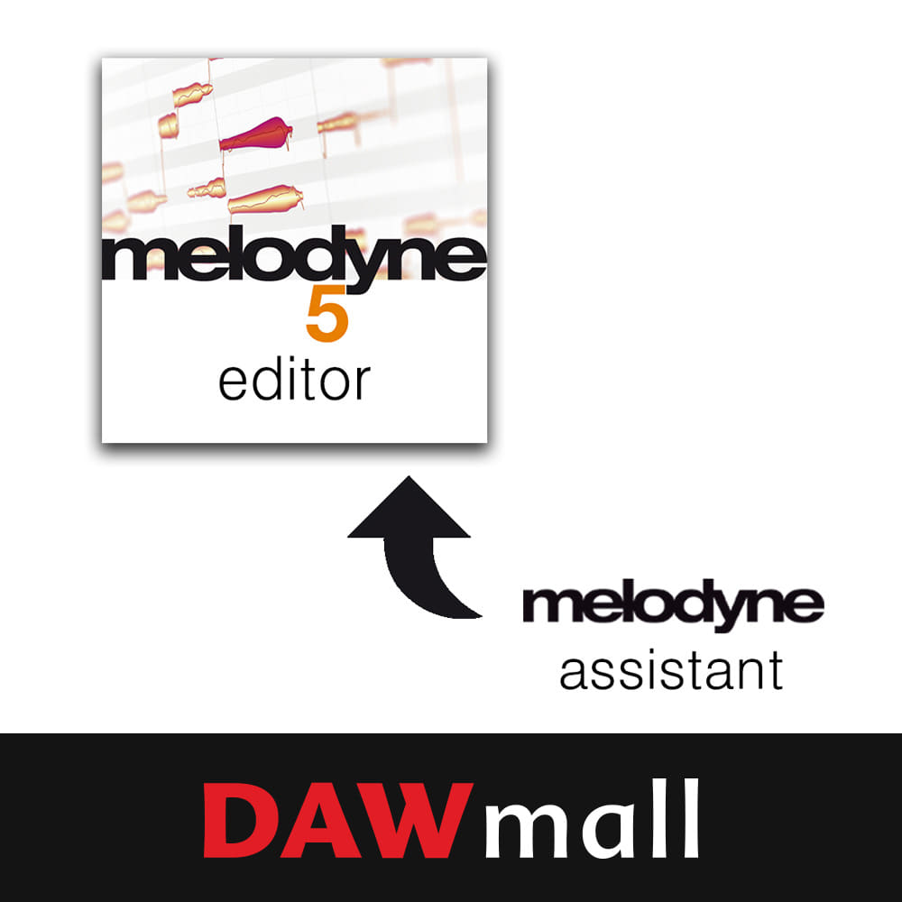 Celemony Melodyne 5 editor Upgrade from Melodyne assistant 세레모니 멜로다인 5 에디터 업그레이드 from 멜로다인 어시스턴트 (SKU:1177-32:4220)