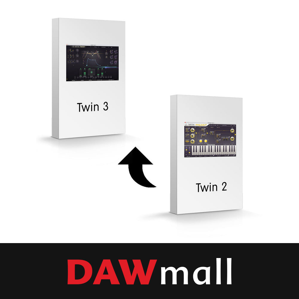 FabFilter Twin 3 Upgrade to Twin 2 팹필터 트윈 3 업그레이드 to 트윈 2 (SKU:1433-2438:4900)