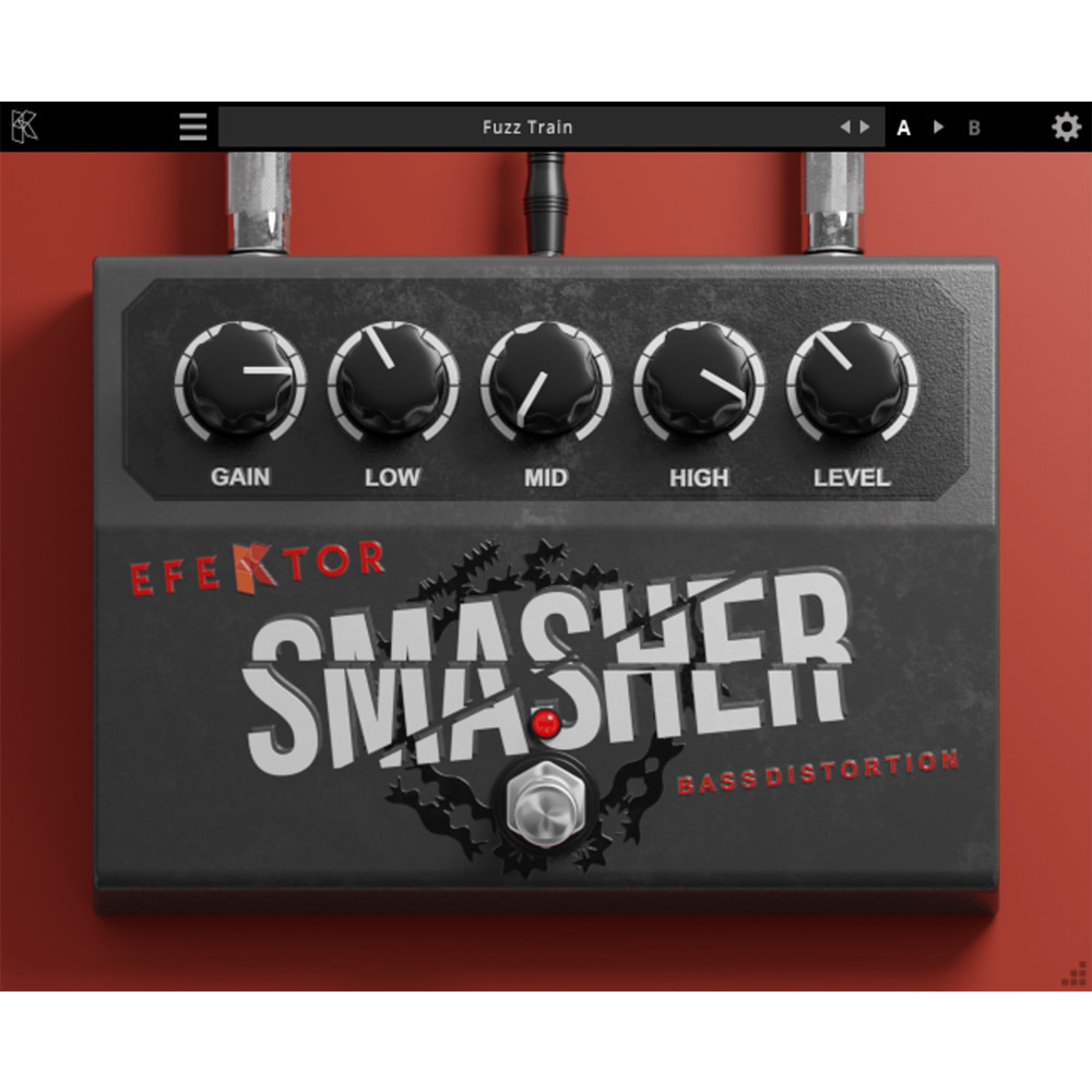 KUASSA Efektor Bass Smasher Distortion (SKU:1433-2465:4900)