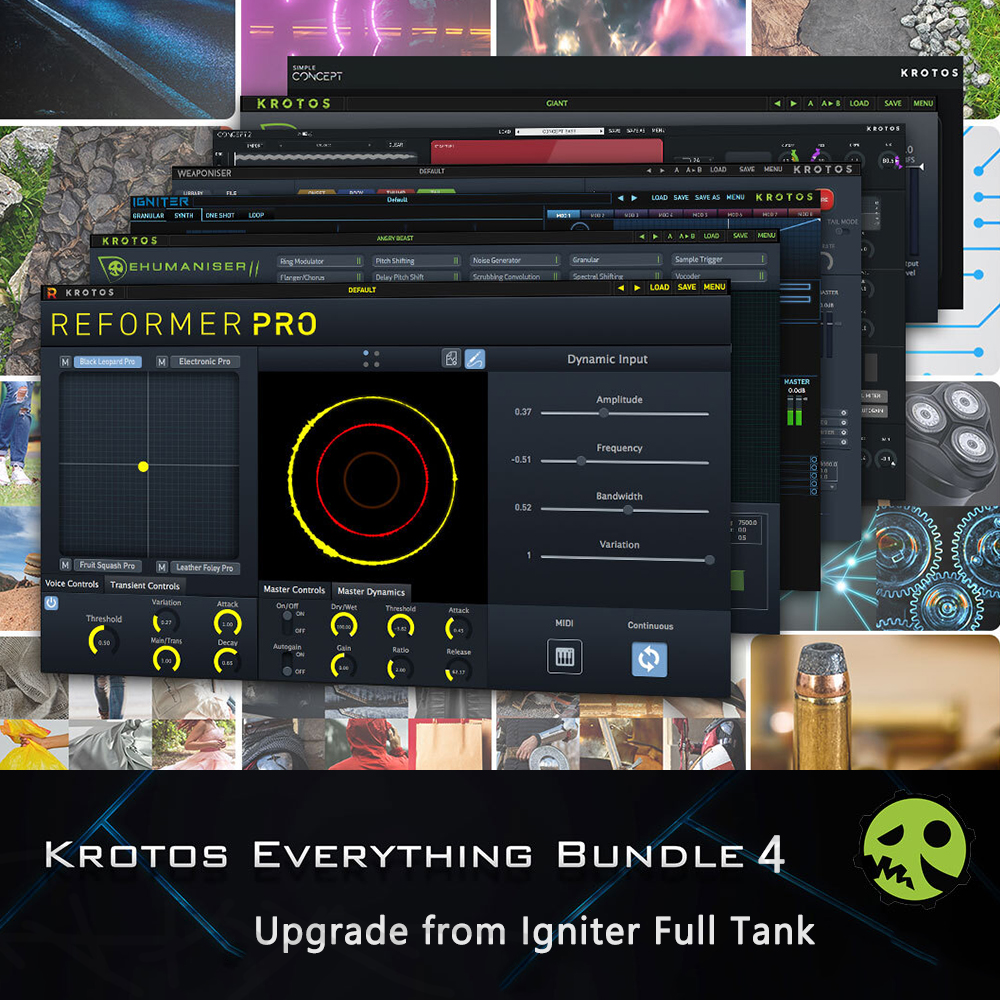 Krotos Audio Everything Bundle 4 upgrade from Igniter Full Tank