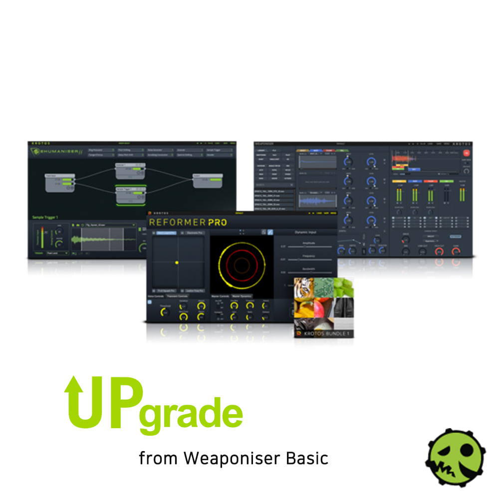 Krotos Audio Sound Design Bundle upgrade from Weaponiser Basic