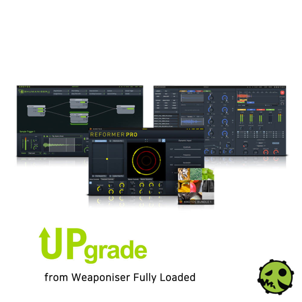 Krotos Audio Sound Design Bundle upgrade from Weaponiser Fully Loaded