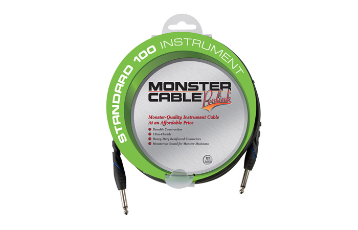 Monster Standard 100 Instrument Cable 21ft (straight 6.4m)