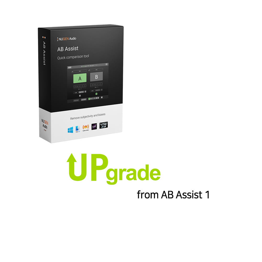 NUGEN Audio AB Assist 2 Upgrade from AB Assist 1