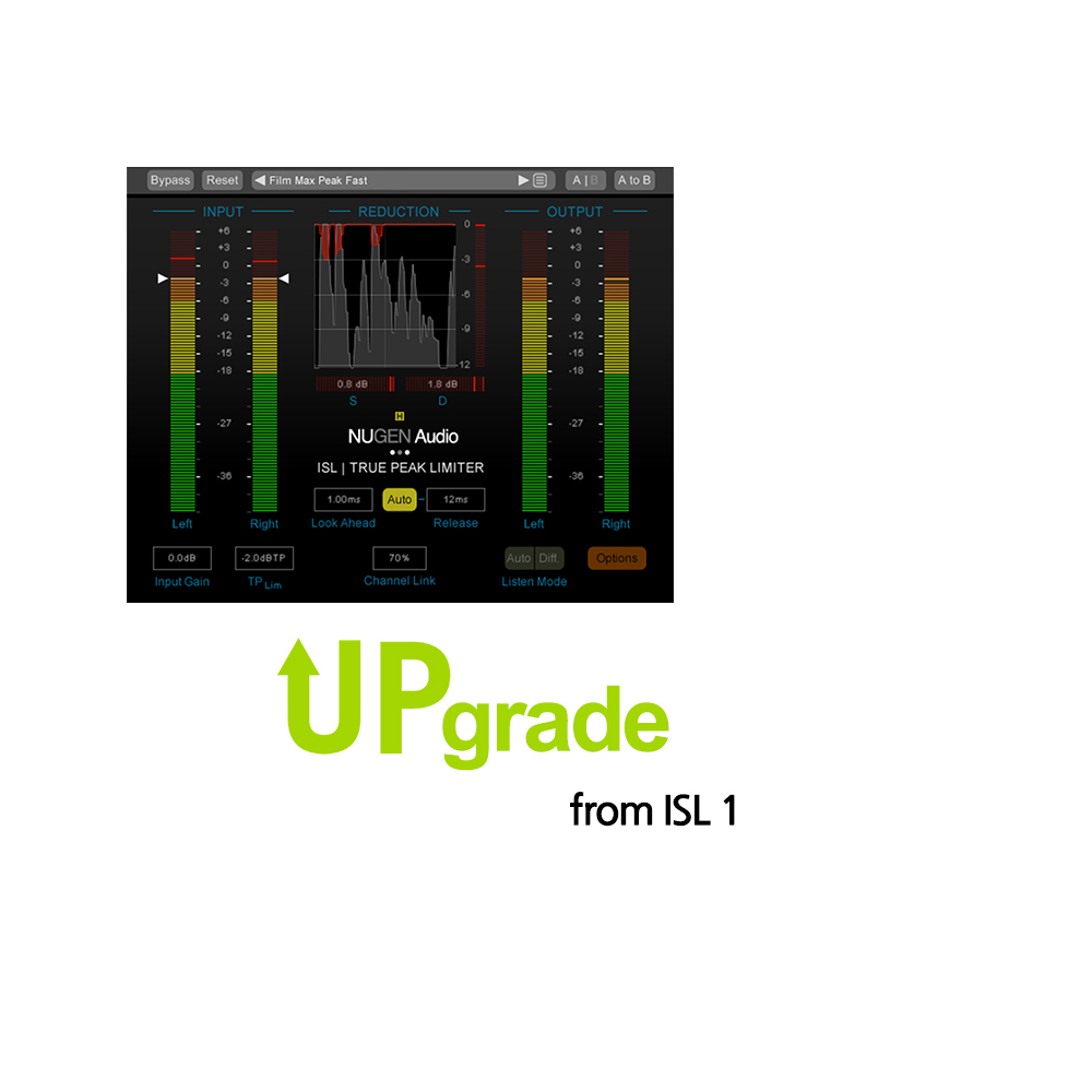 NUGEN Audio ISL 2 Upgrade from ISL 1