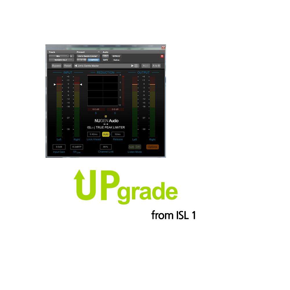 NUGEN Audio ISL 2st Upgrade from ISL 1