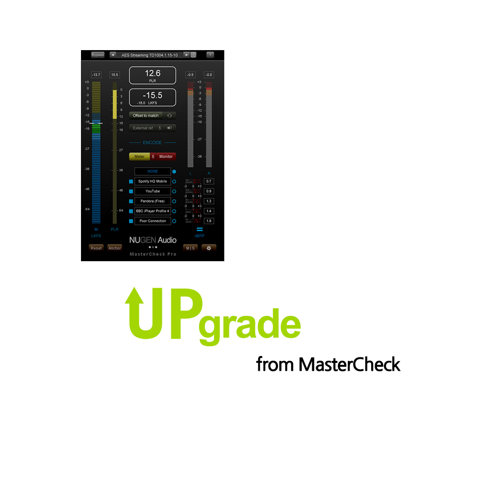 NUGEN Audio MasterCheck Upgrade from MasterCheck legacy