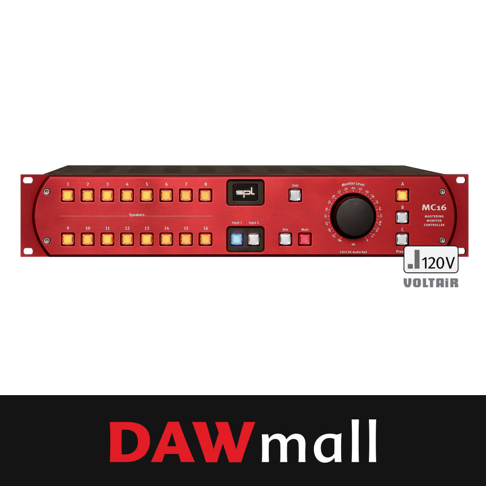 SPL MC16 (Red/Black/All Black) 16채널 마스터링 모니터 콘트롤러