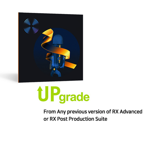 iZotope RX 10 Advanced Upgrade from Any previous version of RX Advanced or RX Post Production Suite