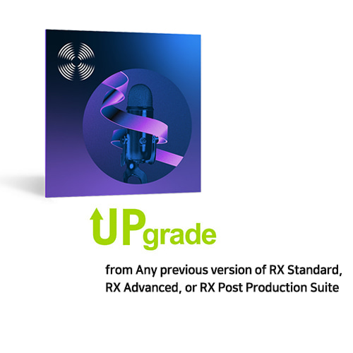 iZotope RX 10 Standard Upgrade from Any previous version of RX Standard, RX Advanced, or RX Post Production Suite