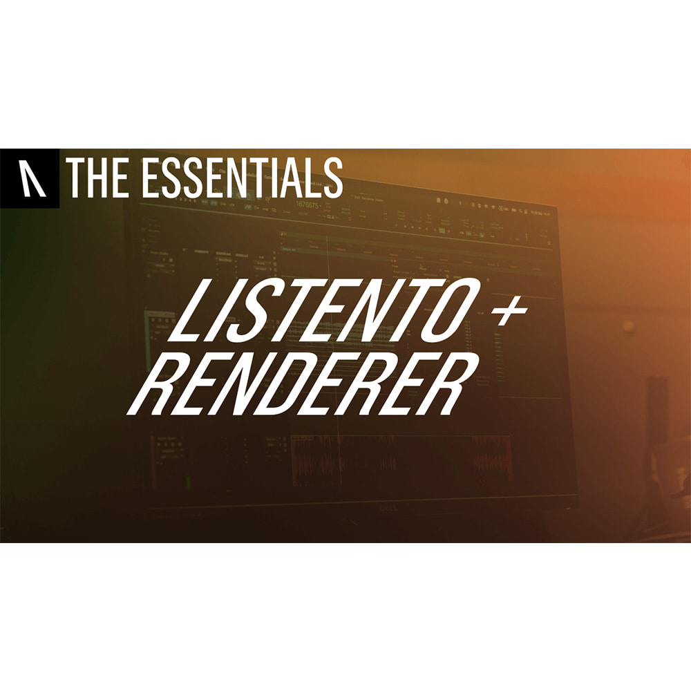 Audiomovers LISTENTO + Renderer